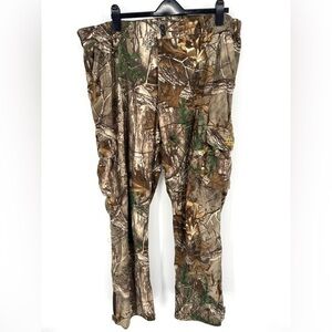 Realtree Camouflage Patterned Fabric with Yellow Logo